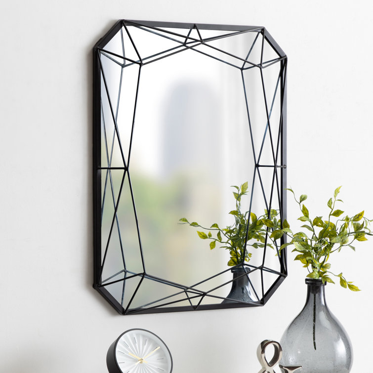 Everly Quinn Winfred Glam Accent Mirror & Reviews Wayfair
